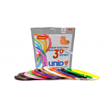 Набор пластика для 3D ручек UNID ABS-15 (15 цветов) ABS15